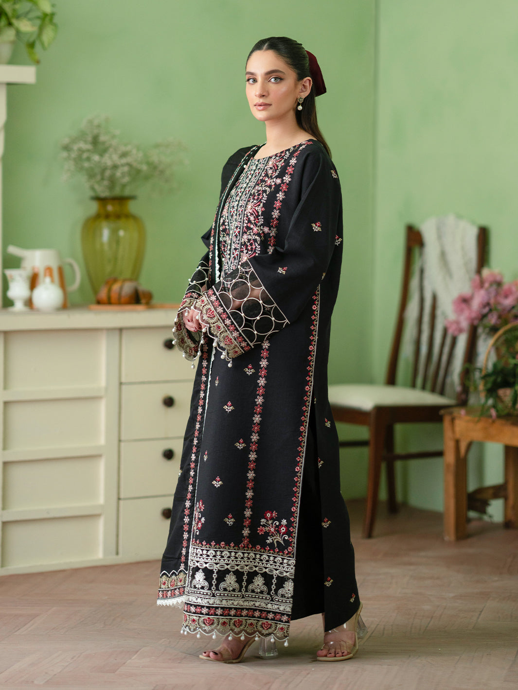 Leila By Mahnur Bianca | 3 PC Khaddar