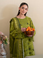 Leila By Mahnur Cedar | 3 PC Khaddar