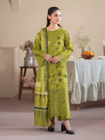 Leila By Mahnur Cedar | 3 PC Khaddar