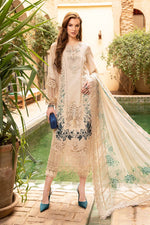 Maria B 3 inspired Piece Embroidered Dobby Lawn Suit | DS-2414-B