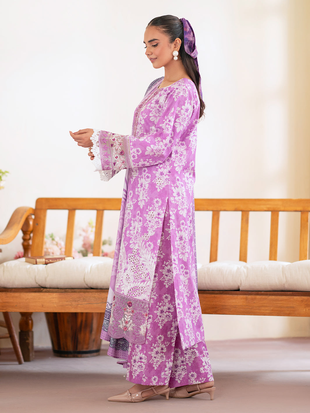 Leila By Mahnur Fiona | 3 PC Khaddar