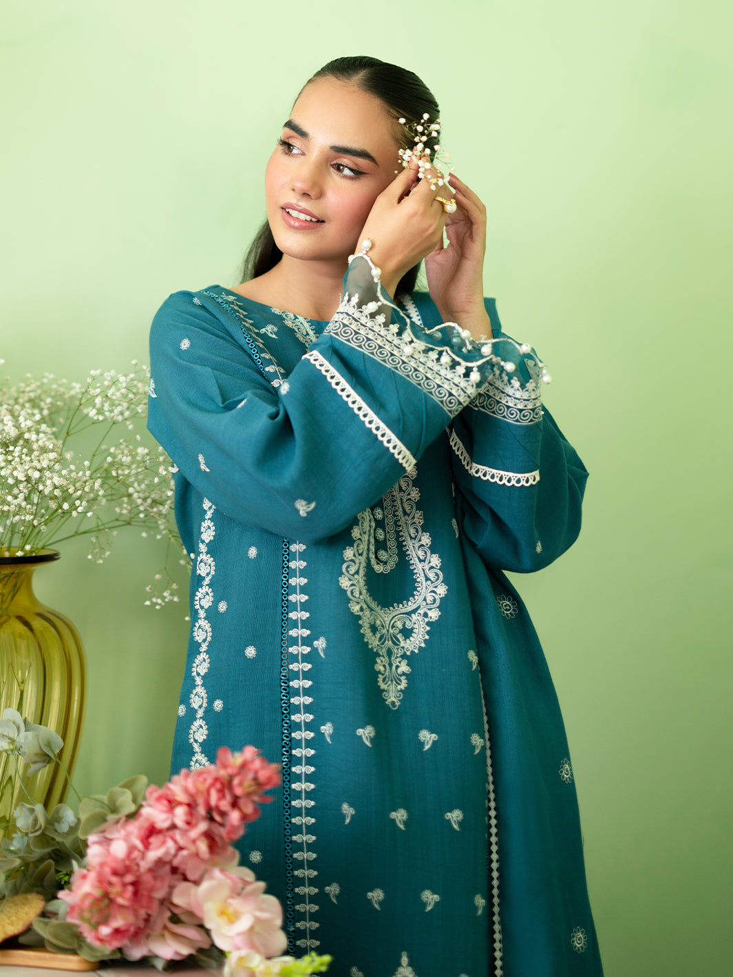 Leila By Mahnur Meris | 3 PC Khaddar