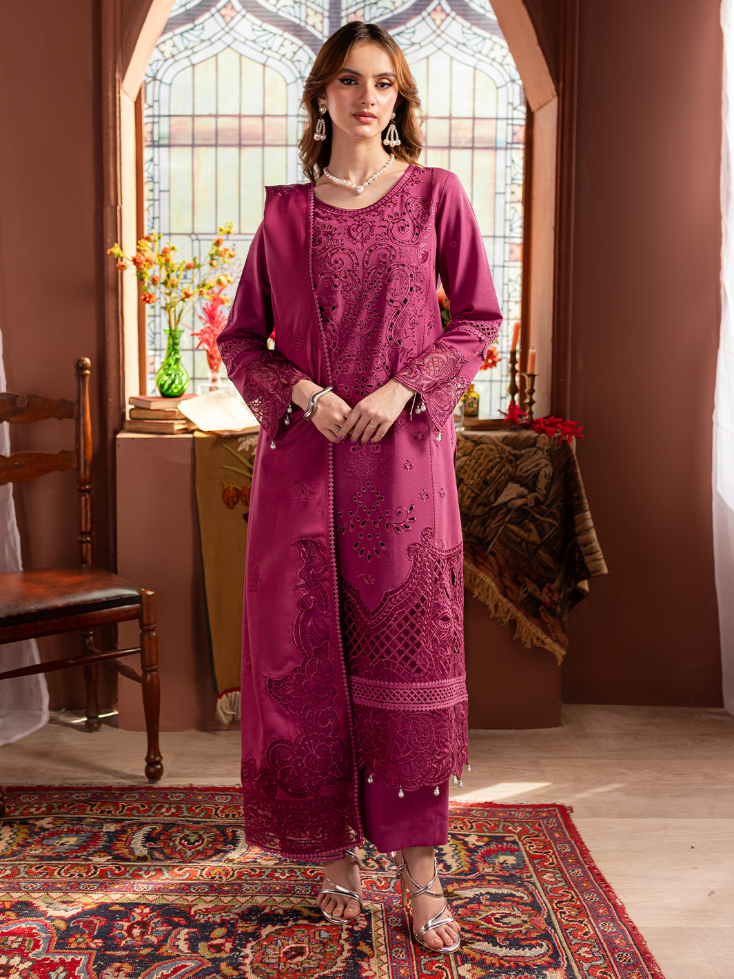 Veronica Luxury Karandi '24 ROSAMUND | 3 PC KARANDI