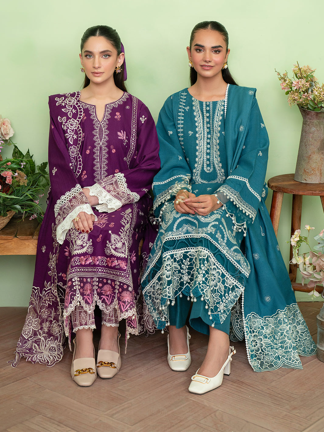 Leila By Mahnur Rhea | 3 PC Khaddar