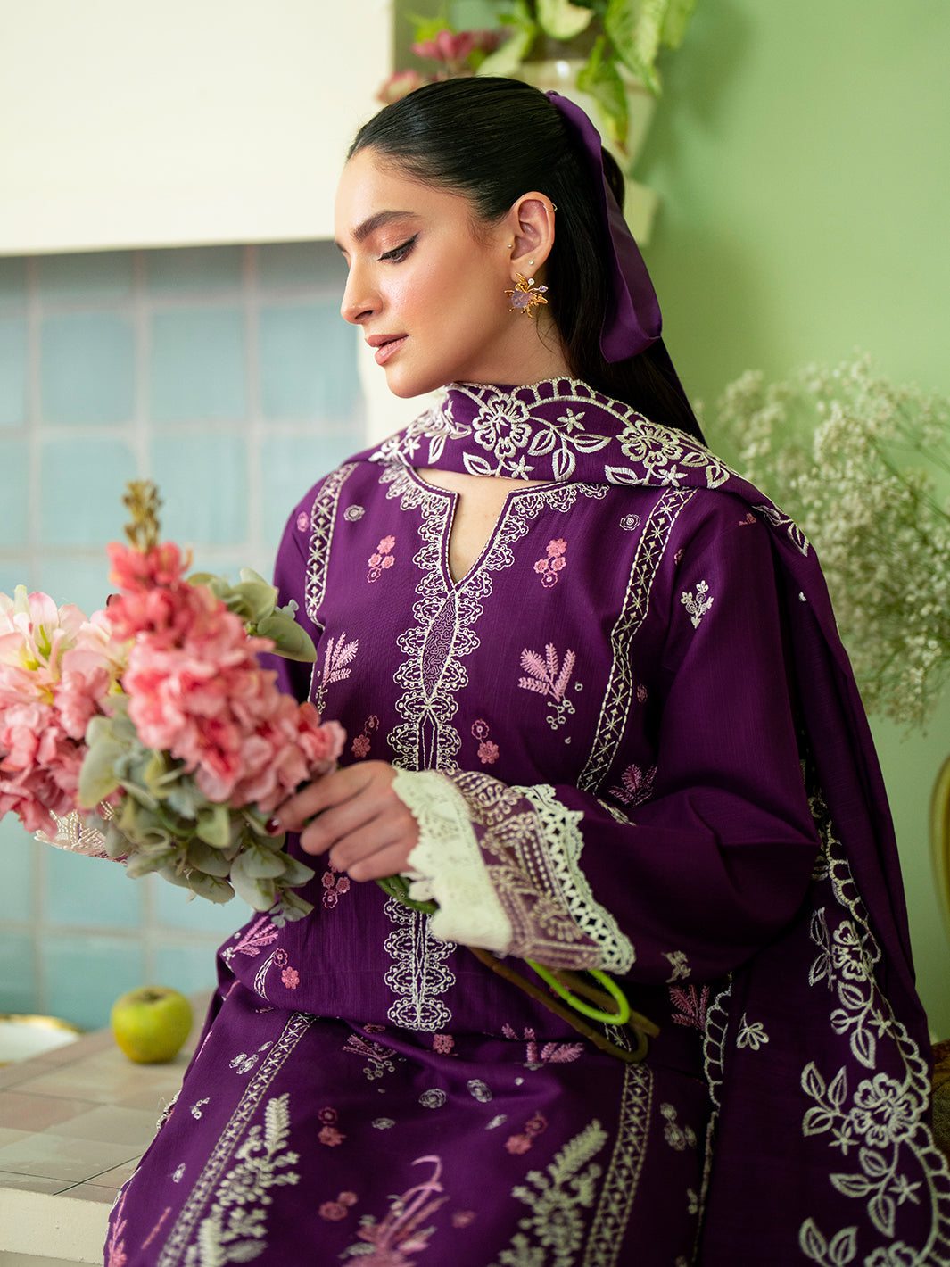 Leila By Mahnur Rhea | 3 PC Khaddar