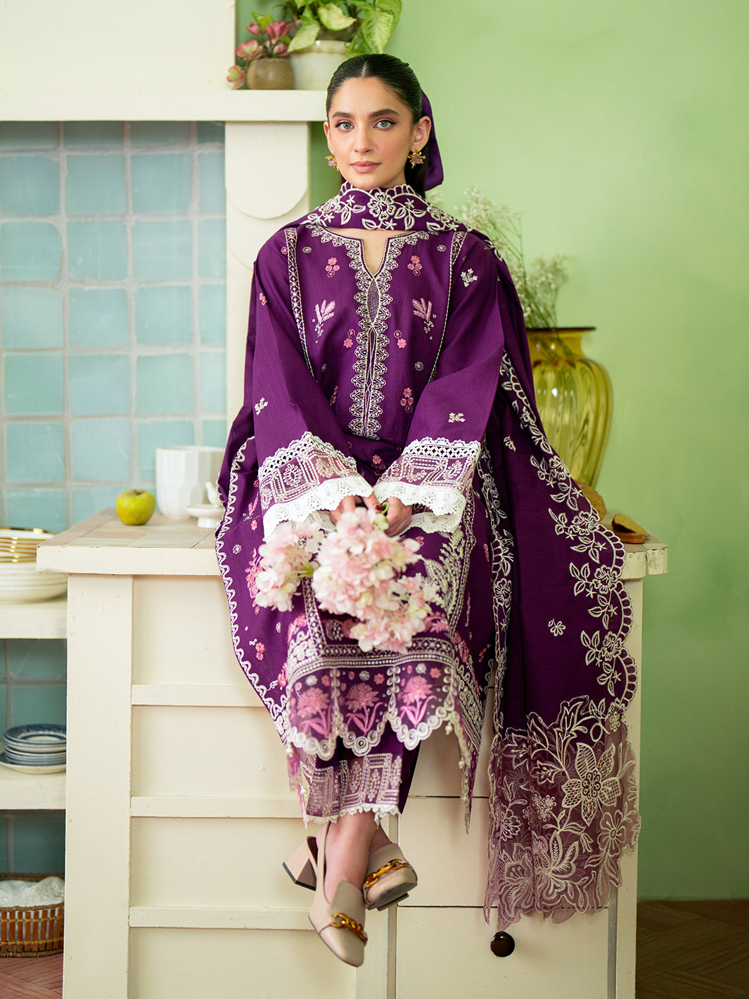 Leila By Mahnur Rhea | 3 PC Khaddar