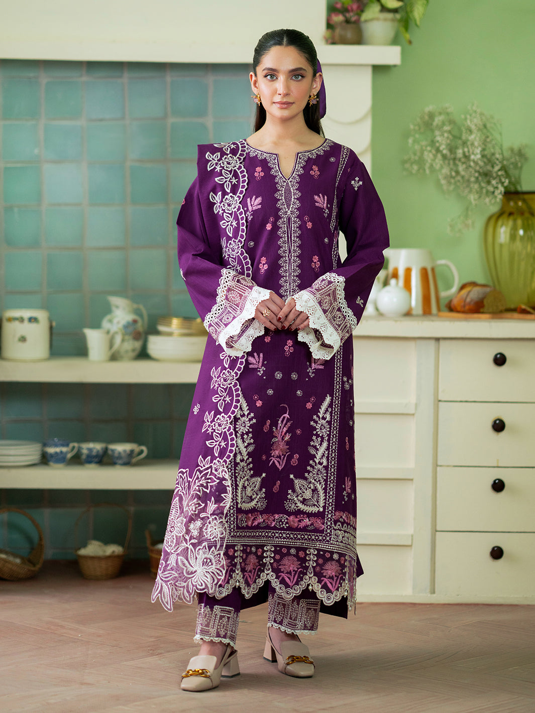 Leila By Mahnur Rhea | 3 PC Khaddar